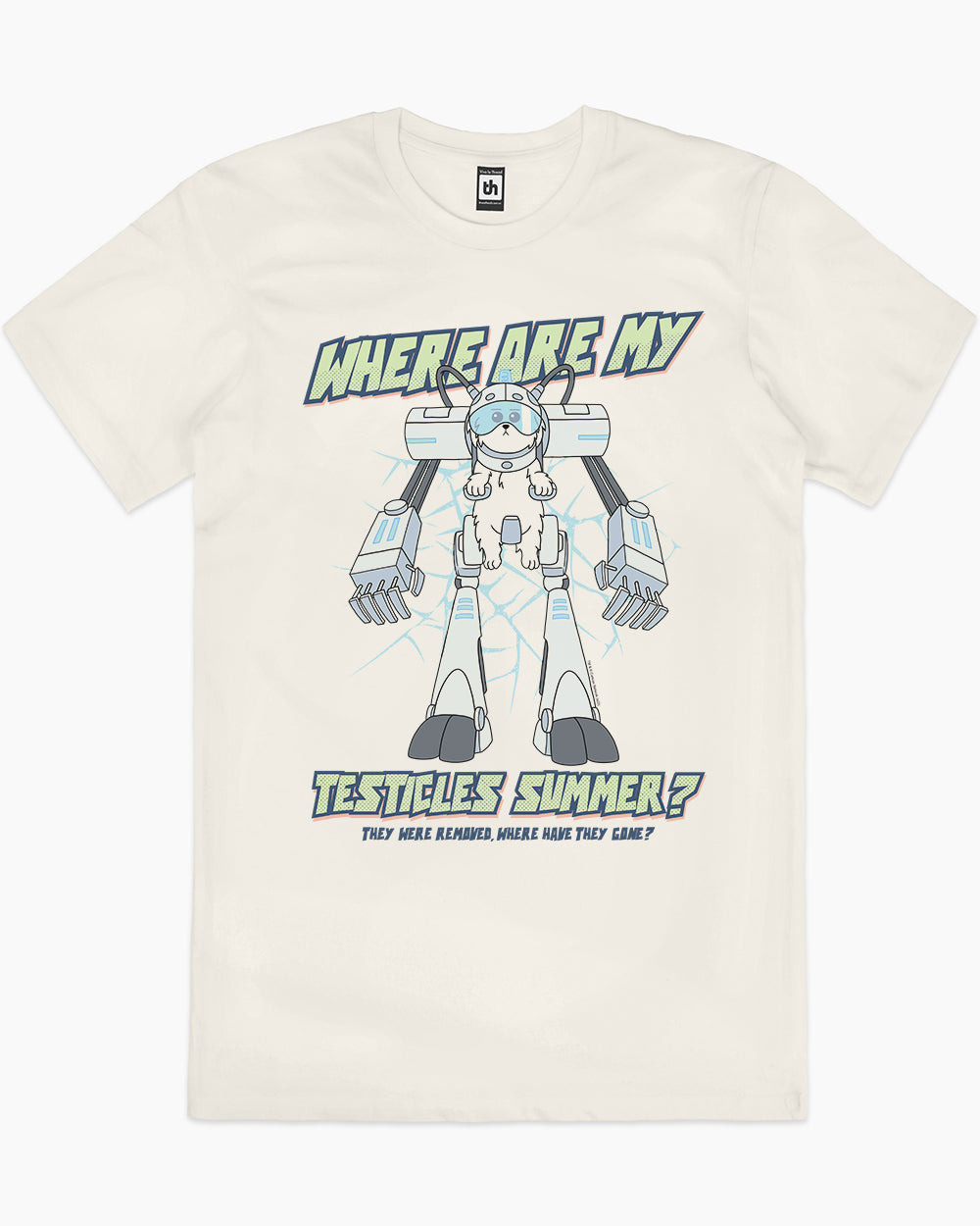 Where Are My Testicles Summer T-Shirt Europe Online #colour_natural