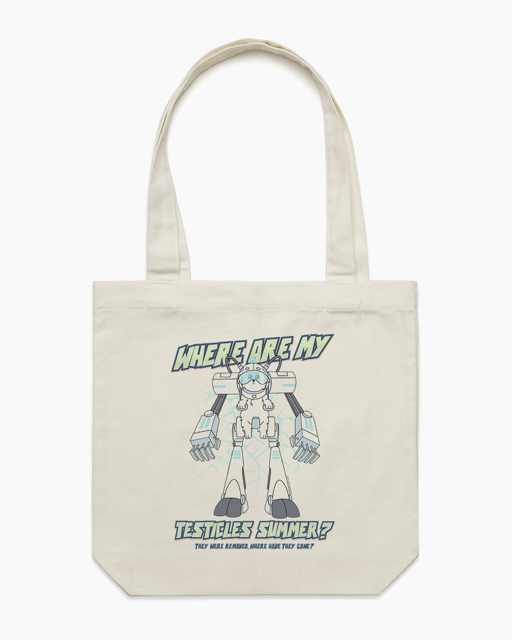 Where Are My Testicles Summer Tote Bag Europe Online #colour_natural