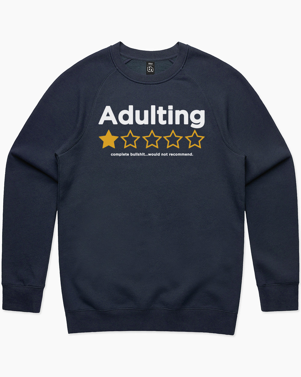 Adulting Sweater Europe Online #colour_navy