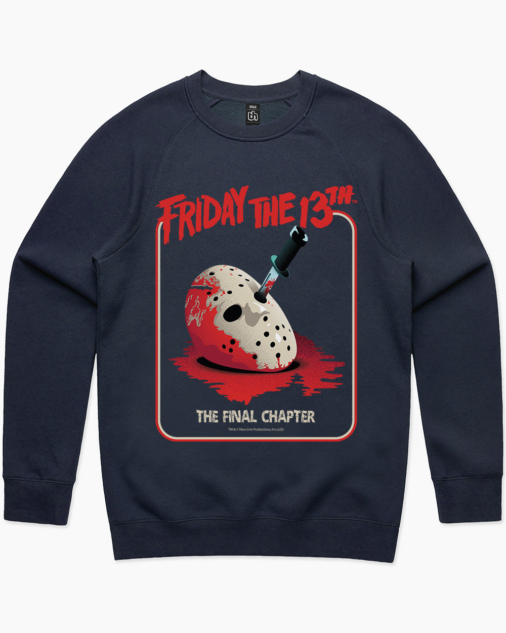 Friday The 13th-The Final Chapter Sweater Europe Online #colour_navy