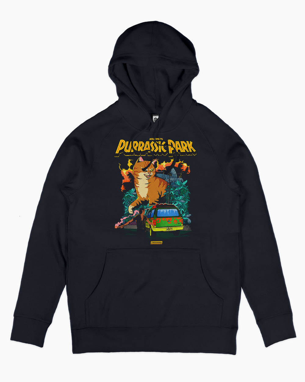 Purrassic Park Hoodie Europe Online #colour_navy