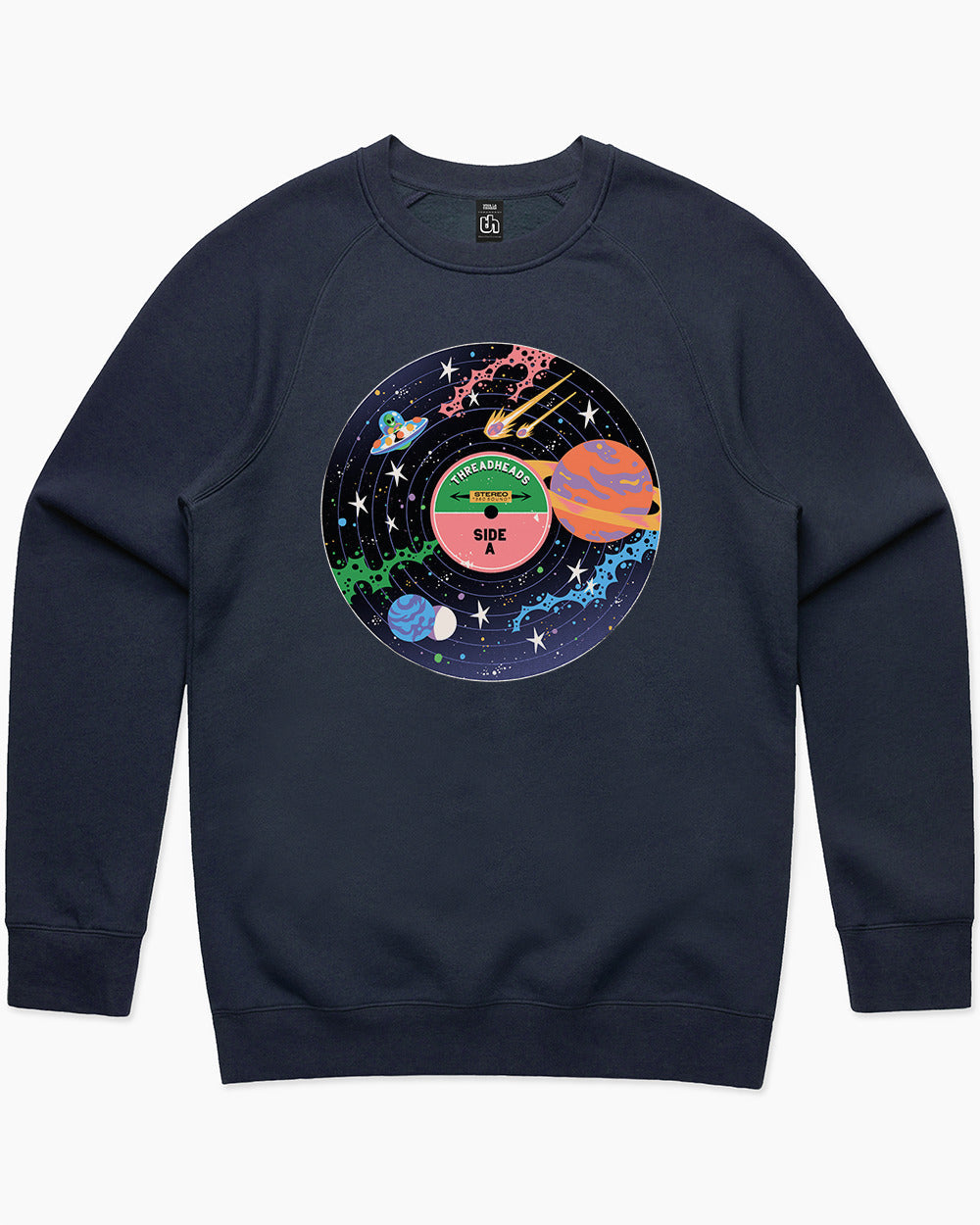 Vinyl Universe Sweater Europe Online #colour_navy