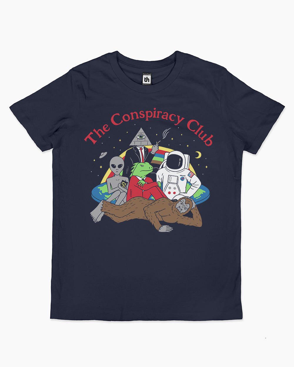 The Conspiracy Club Kids T-Shirt Europe Online #colour_navy