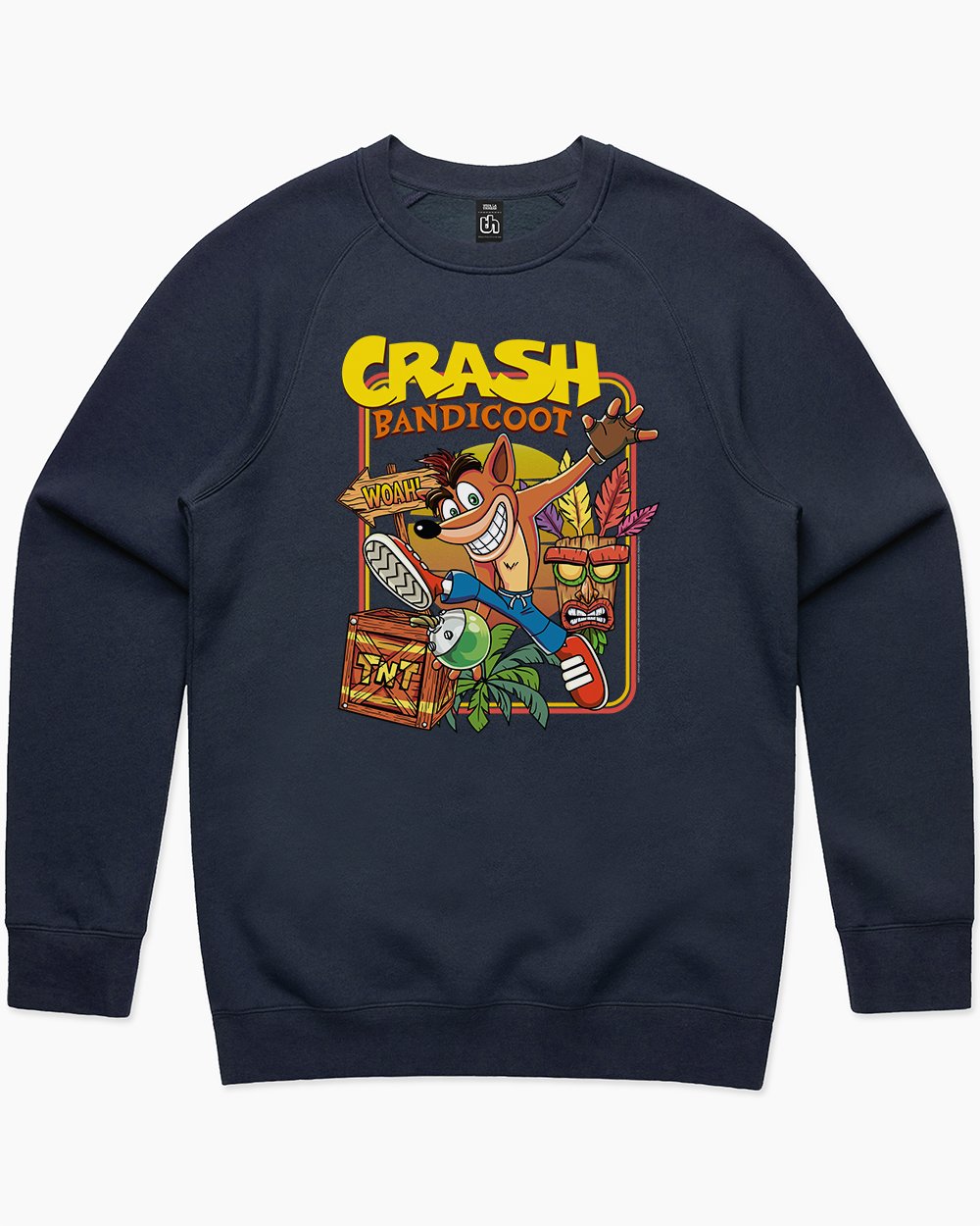 Whoa Crash! Sweater Europe Online #colour_navy