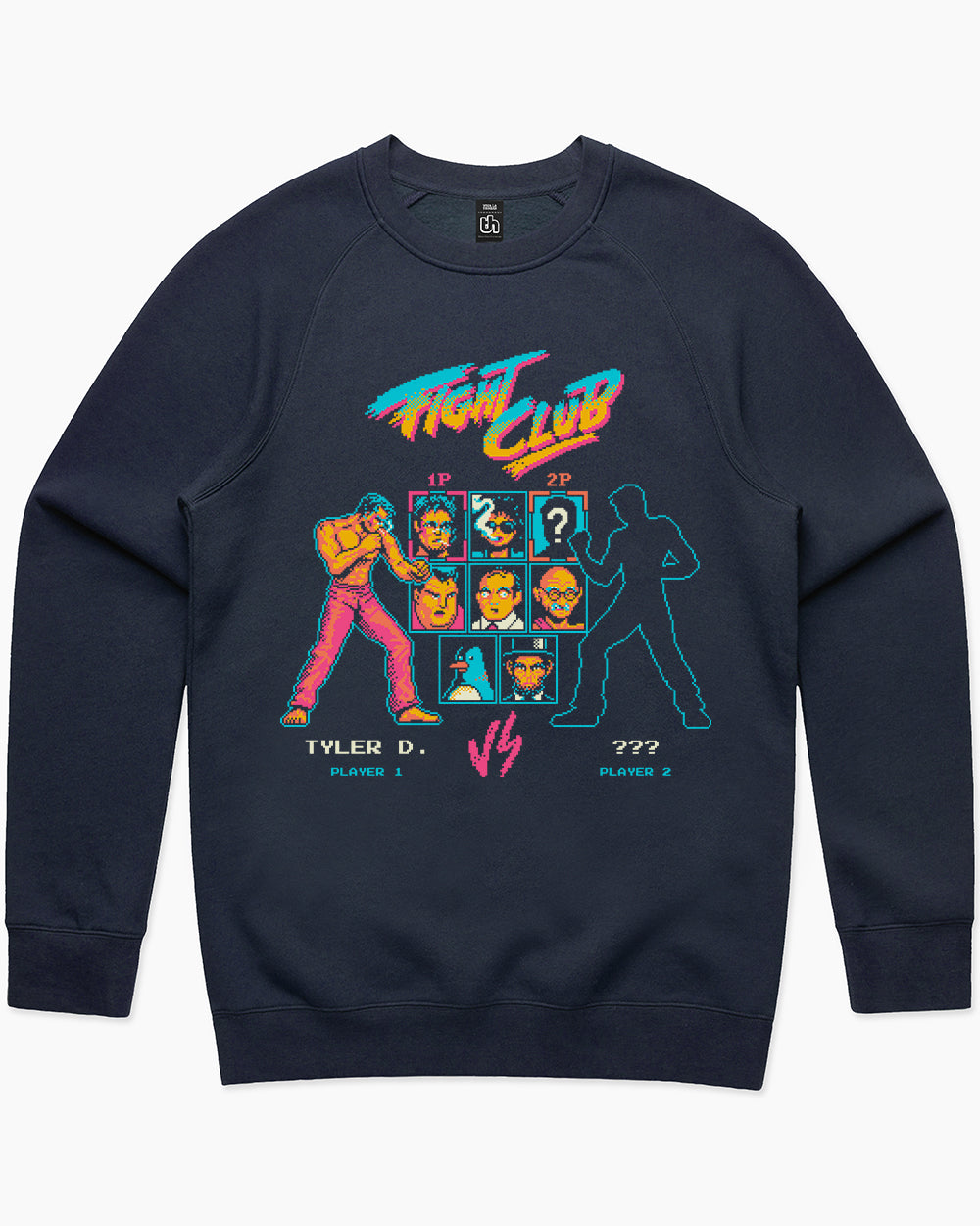Fight Club Sweater Europe Online #colour_navy