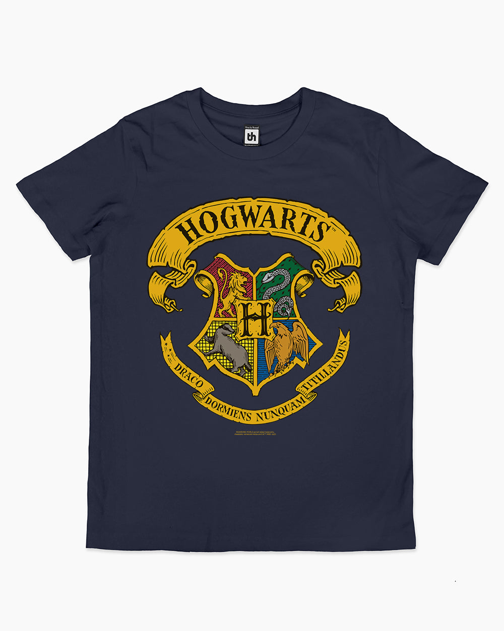 Hogwarts Crest Kids T-Shirt Europe Online #colour_navy