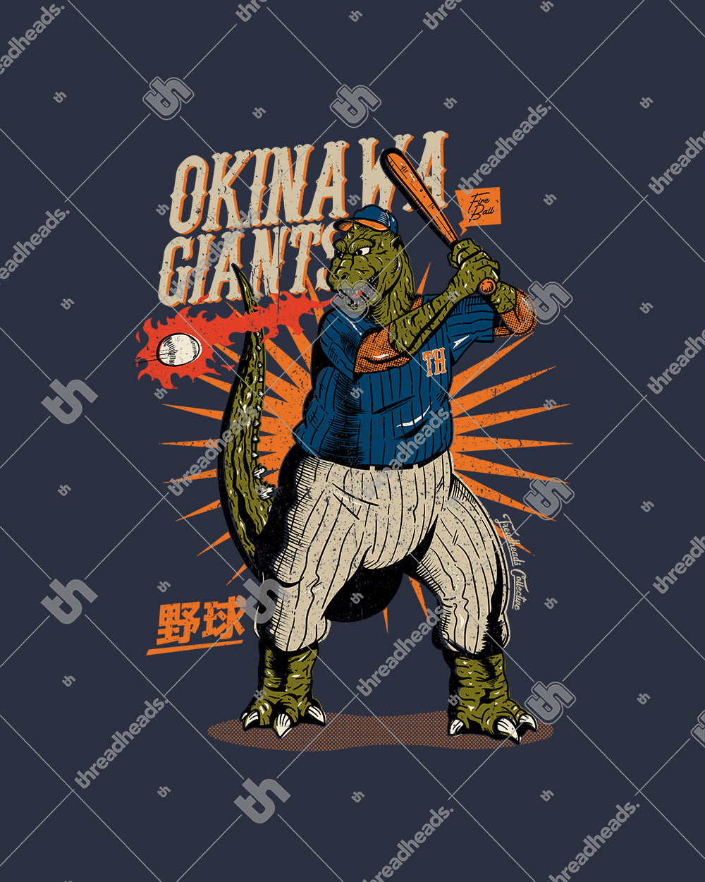 Okinawa Giants Sweater Europe Online #colour_navy