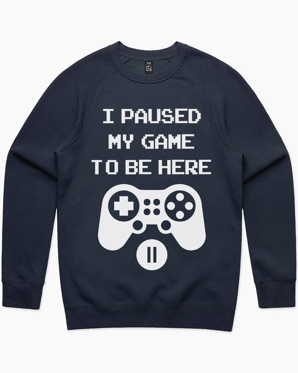 Paused My Game Sweater Europe Online #colour_navy