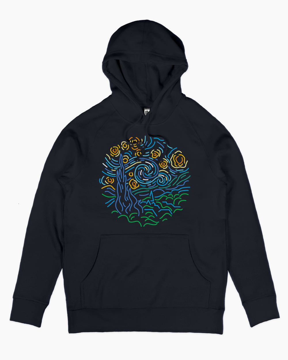 Starry Night Hoodie Europe Online #colour_navy