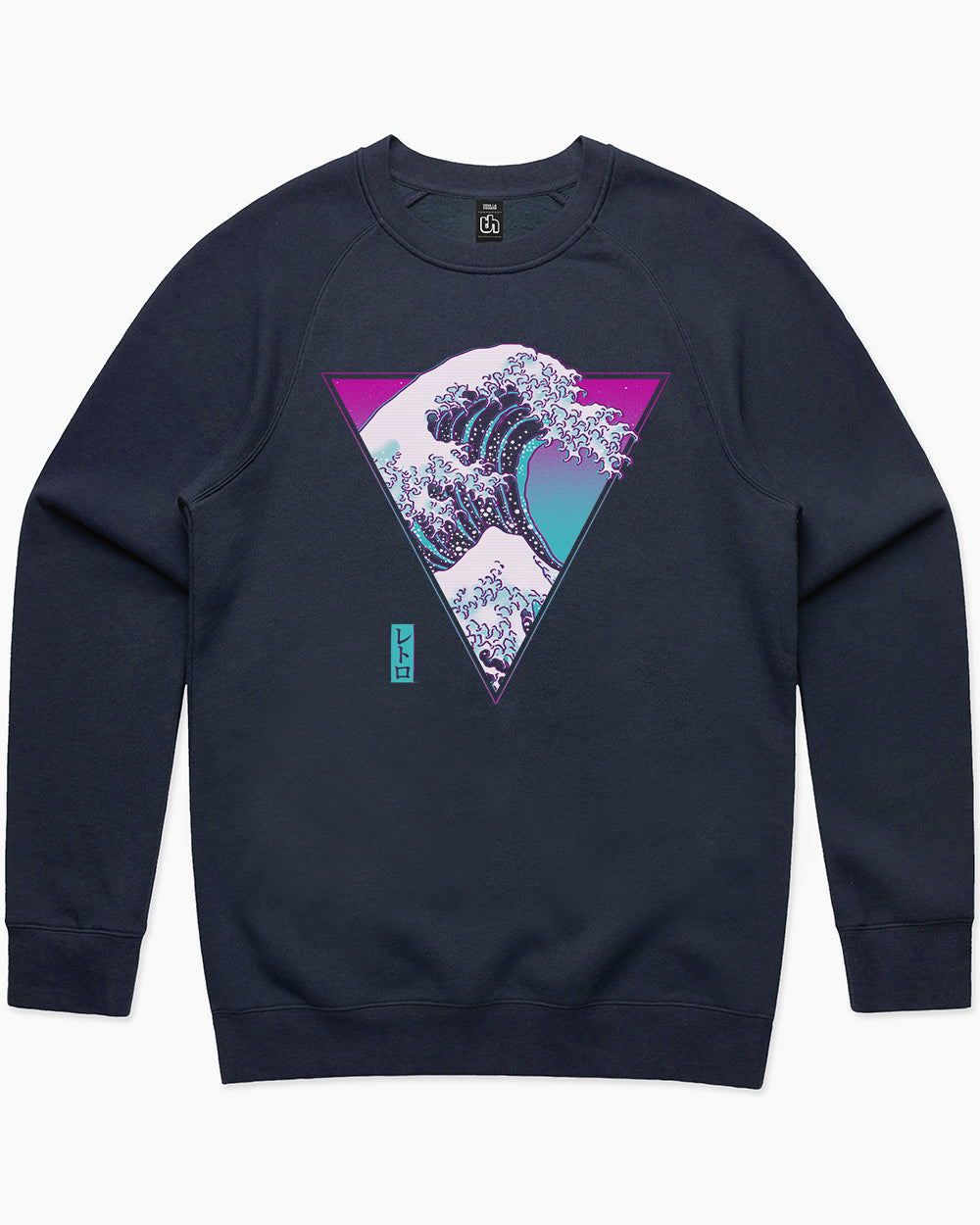 The Great Synthwave Sweater Europe Online #colour_navy
