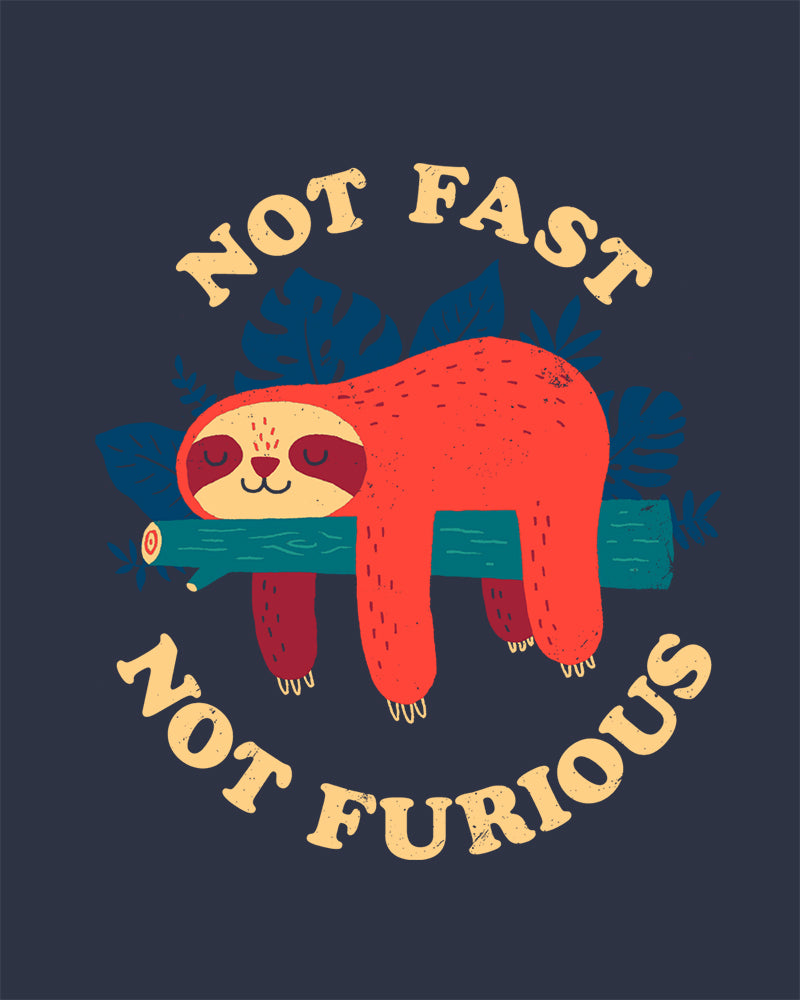 Not Fast Not Furious Kids T-Shirt Europe Online #colour_navy