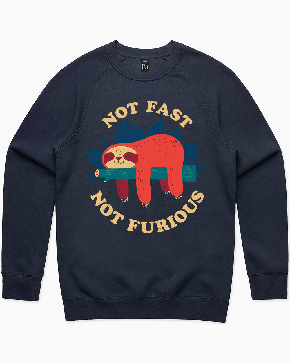 Not Fast Not Furious Sweater Europe Online #colour_navy
