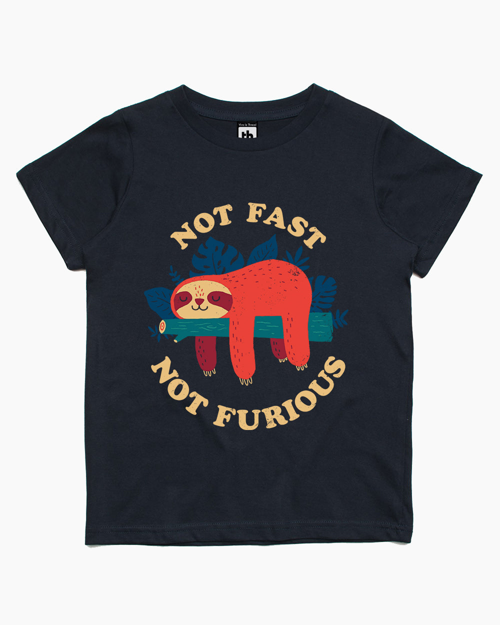 Not Fast Not Furious Kids T-Shirt Europe Online #colour_navy