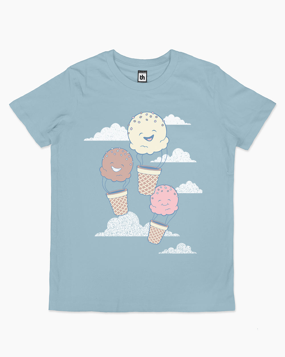 Floatin Scoops Kids T-Shirt Australia Online #colour_pale blue