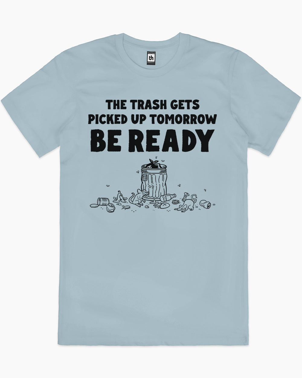 Be Ready T-Shirt Australia Online #colour_pale blue