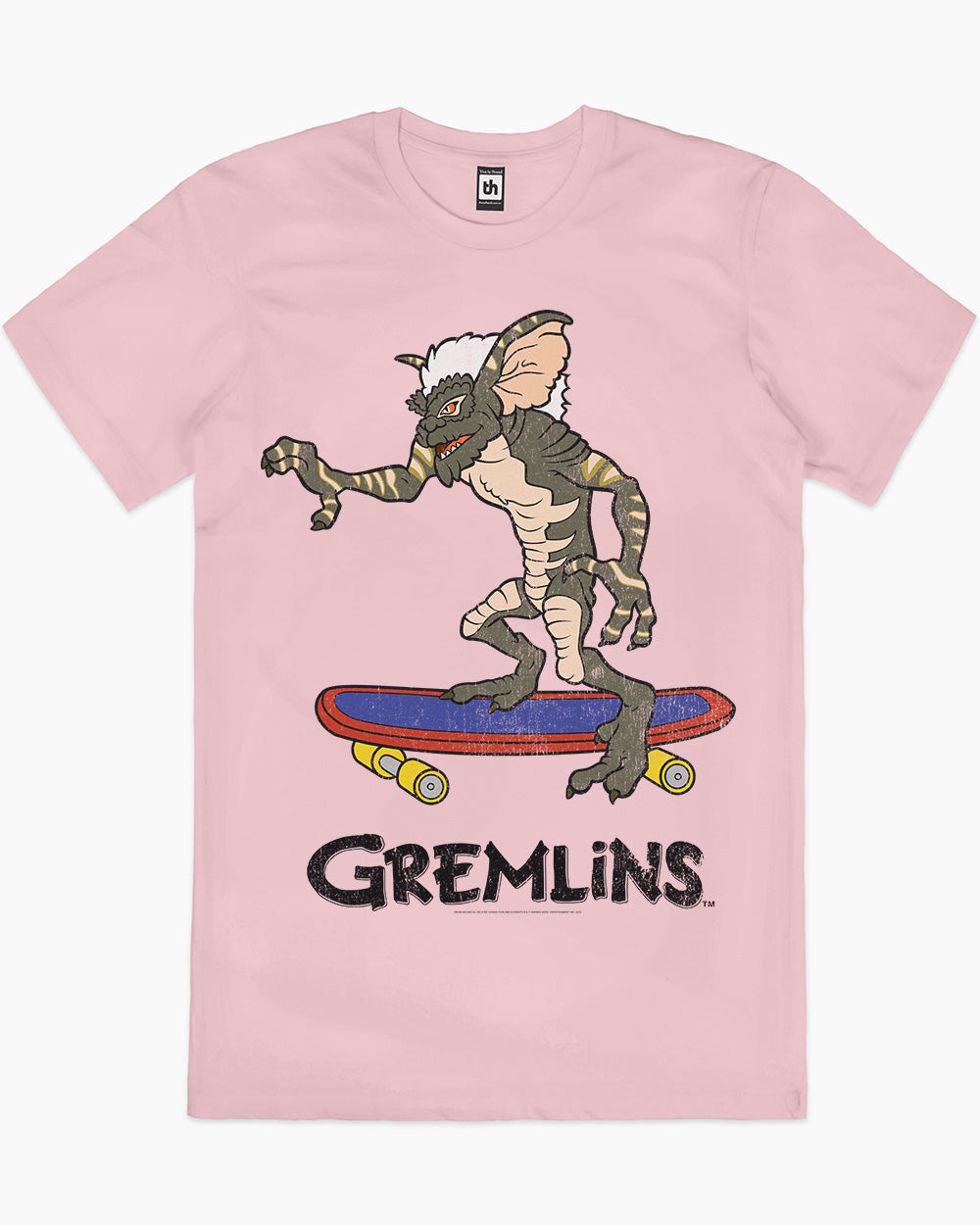Gremlin Skate T-Shirt Europe Online #colour_pink