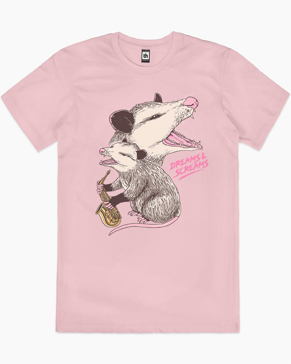 Dreams and Screams T-Shirt Europe Online #colour_pink