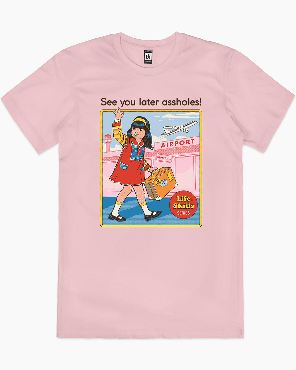 See You Later T-Shirt Europe Online #colour_pink
