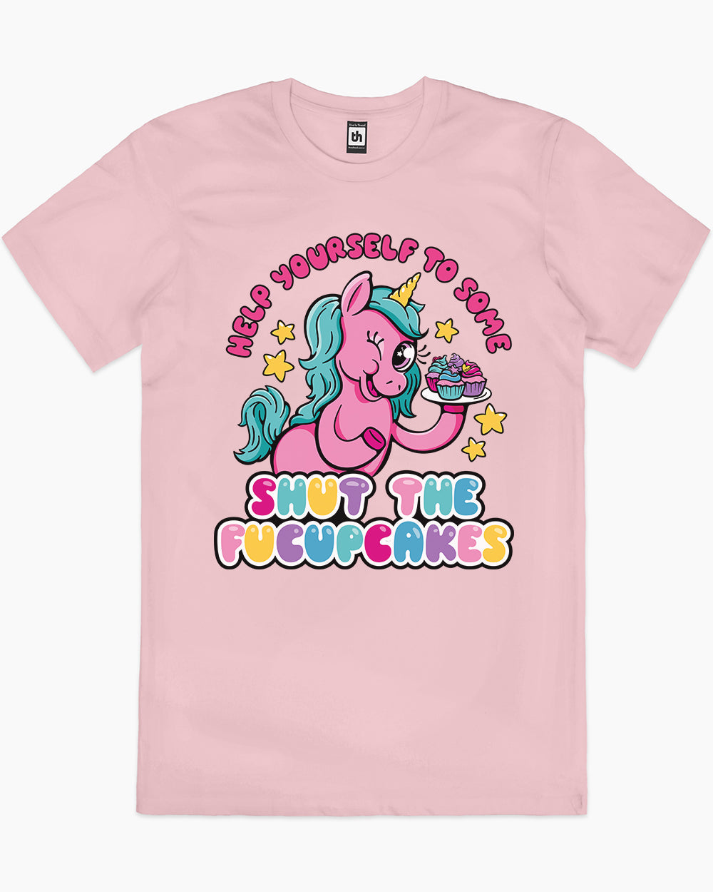 Shut the Fucupcakes T-Shirt Europe Online #colour_pink