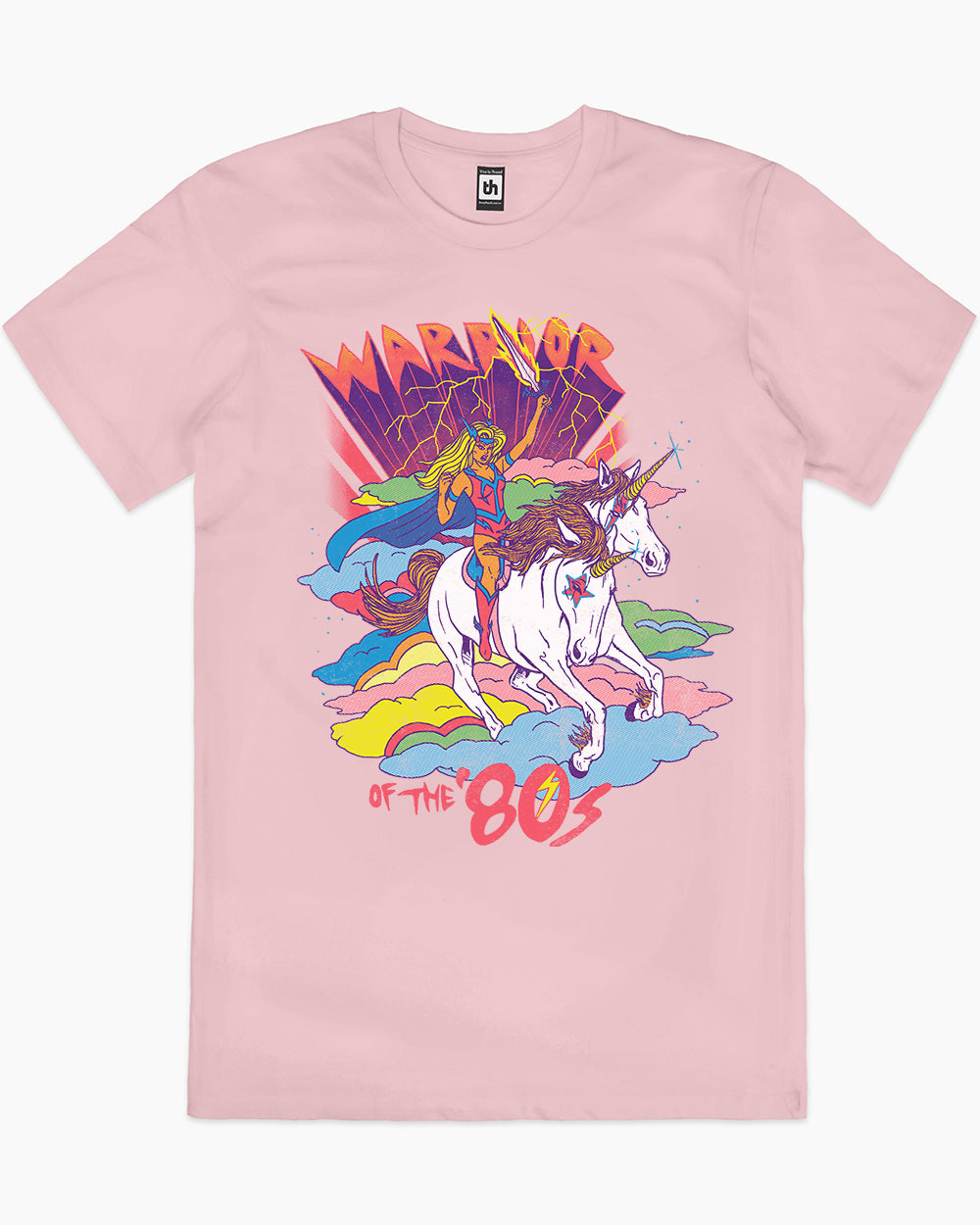 Warrior of the 80s T-Shirt Australia Online #colour_pink