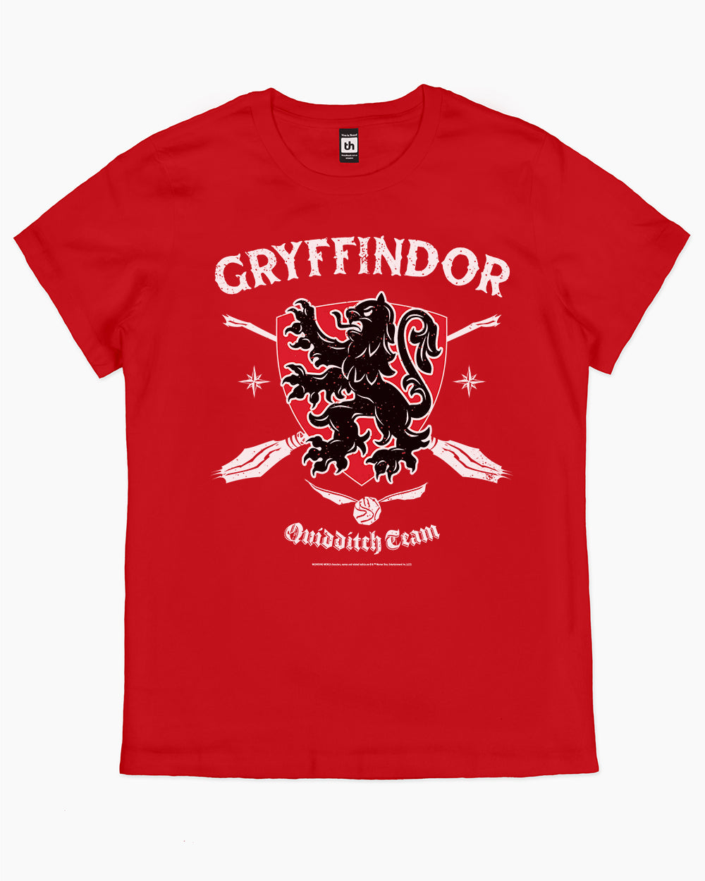 Gryffindor Quidditch Team T-Shirt Australia Online #colour_red