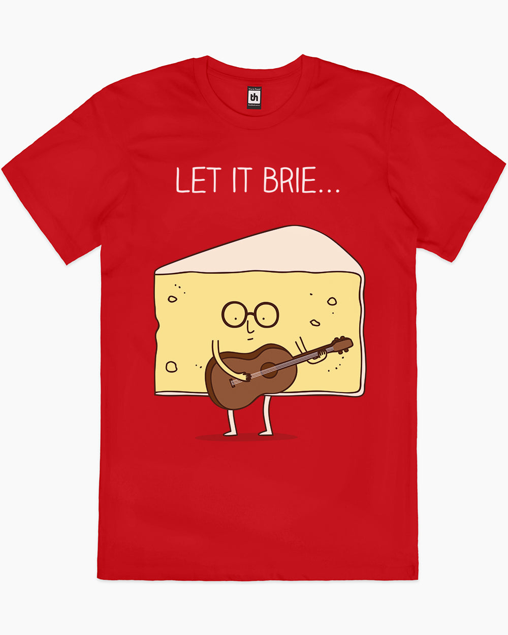 Let it Brie T-Shirt Europe Online #colour_red