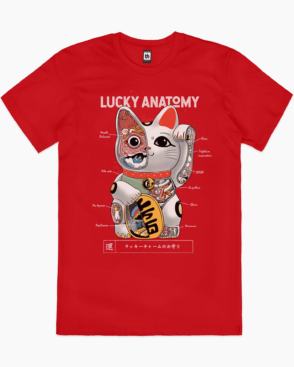 Lucky Anatomy T-Shirt Europe Online #colour_red