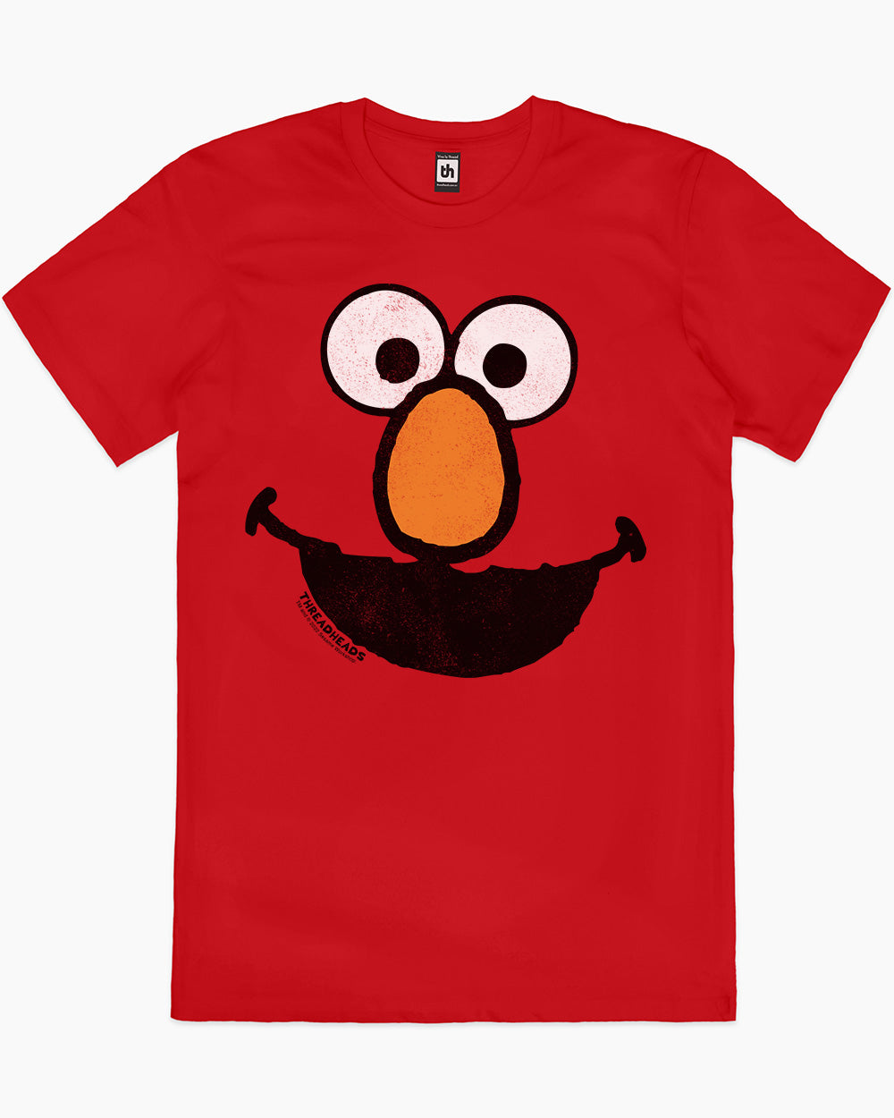 Elmo Face T-Shirt Europe Online #colour_red