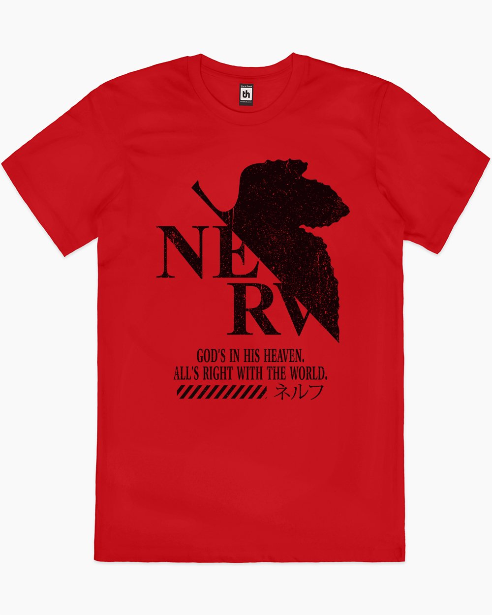 NERV T-Shirt Europe Online #colour_red