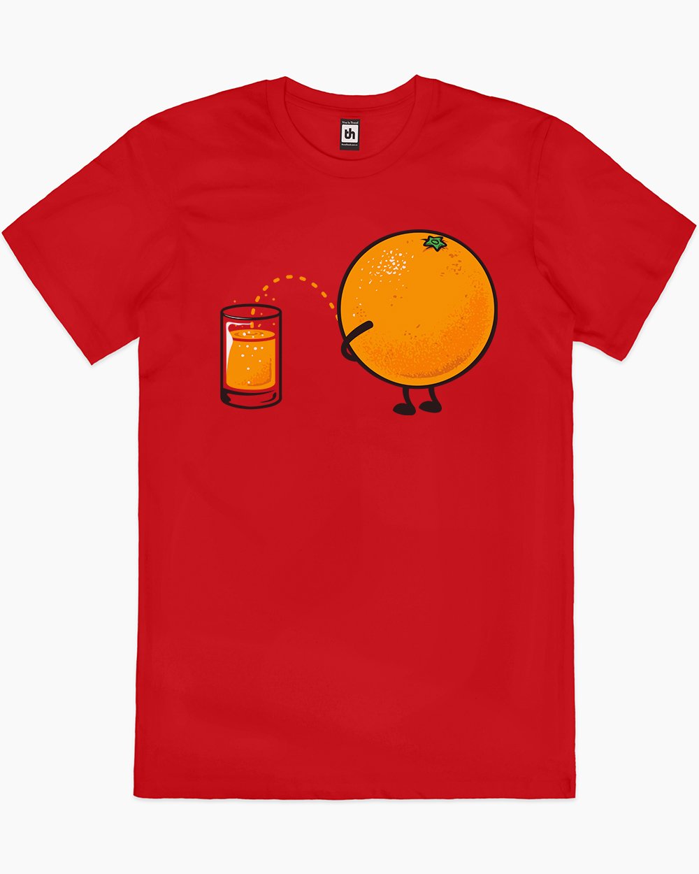 Orange Juice T-Shirt Europe Online #colour_red
