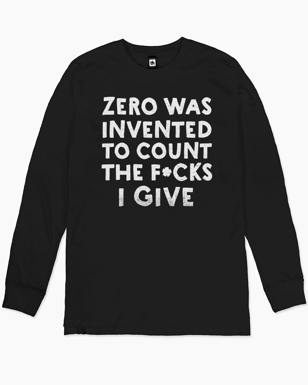 The Invention of Zero Long Sleeve Europe Online #colour_black