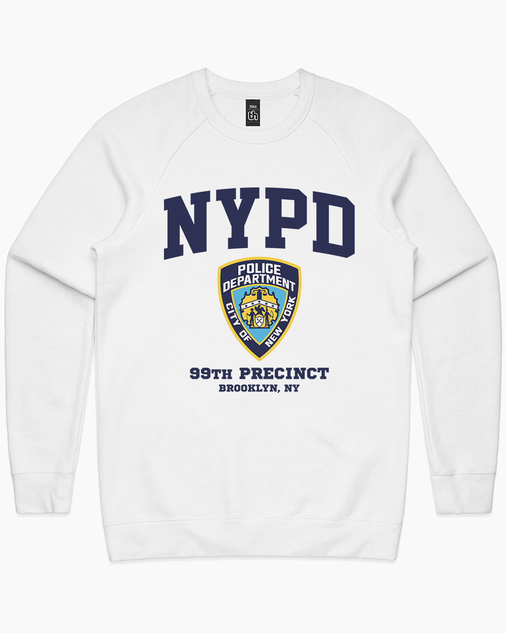 99th Precinct Sweater Australia Online #colour_white