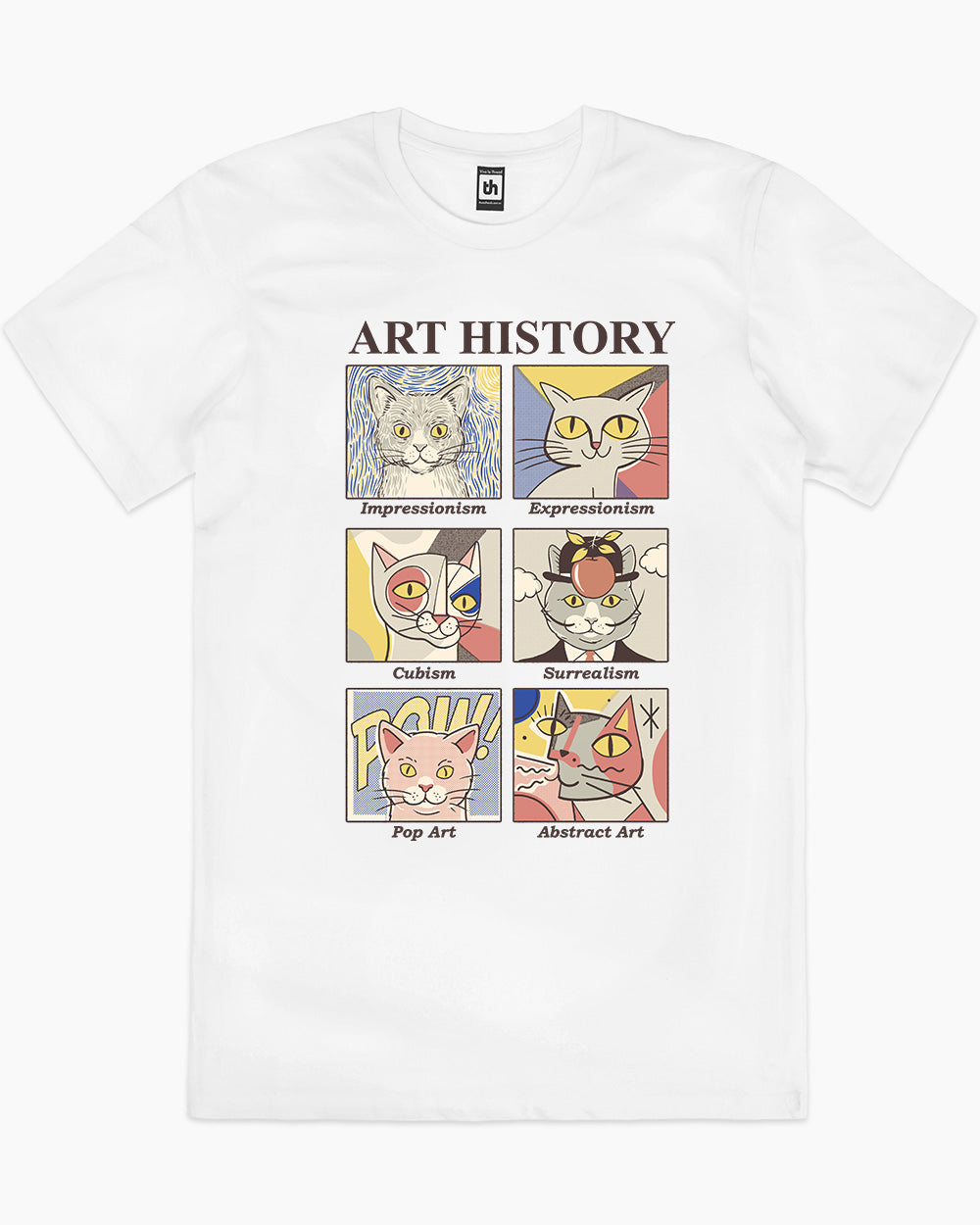 Art History T-Shirt Europe Online #colour_white