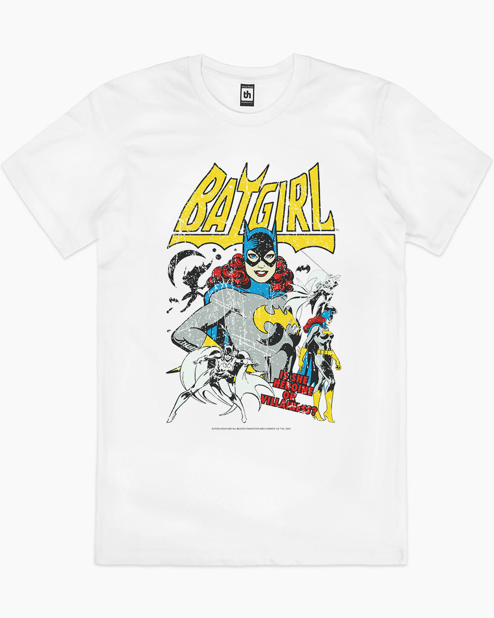 Batgirl Heroine T-Shirt Europe Online #colour_white