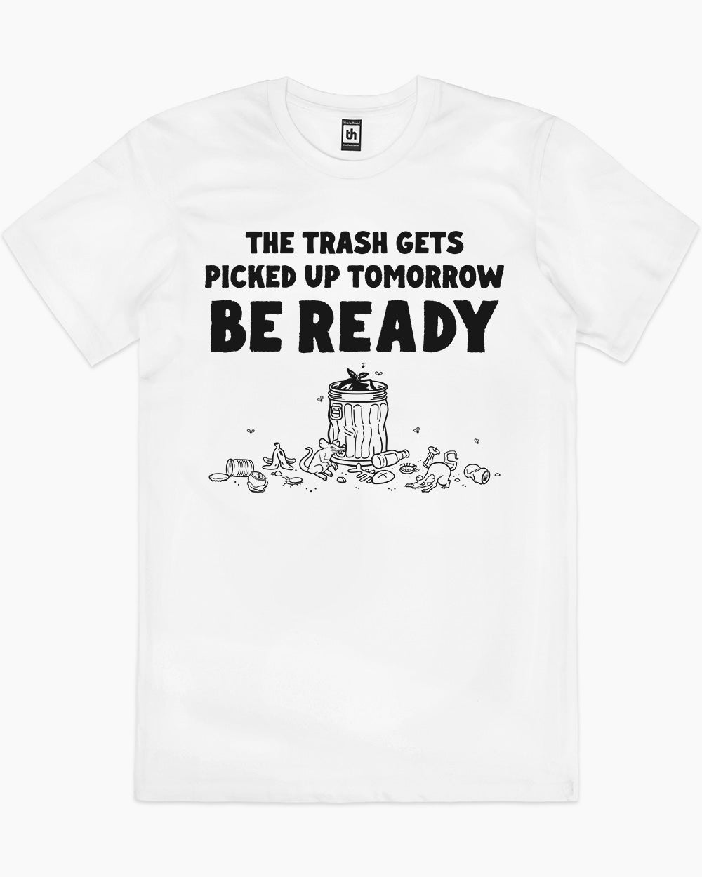 Be Ready T-Shirt Australia Online #colour_white
