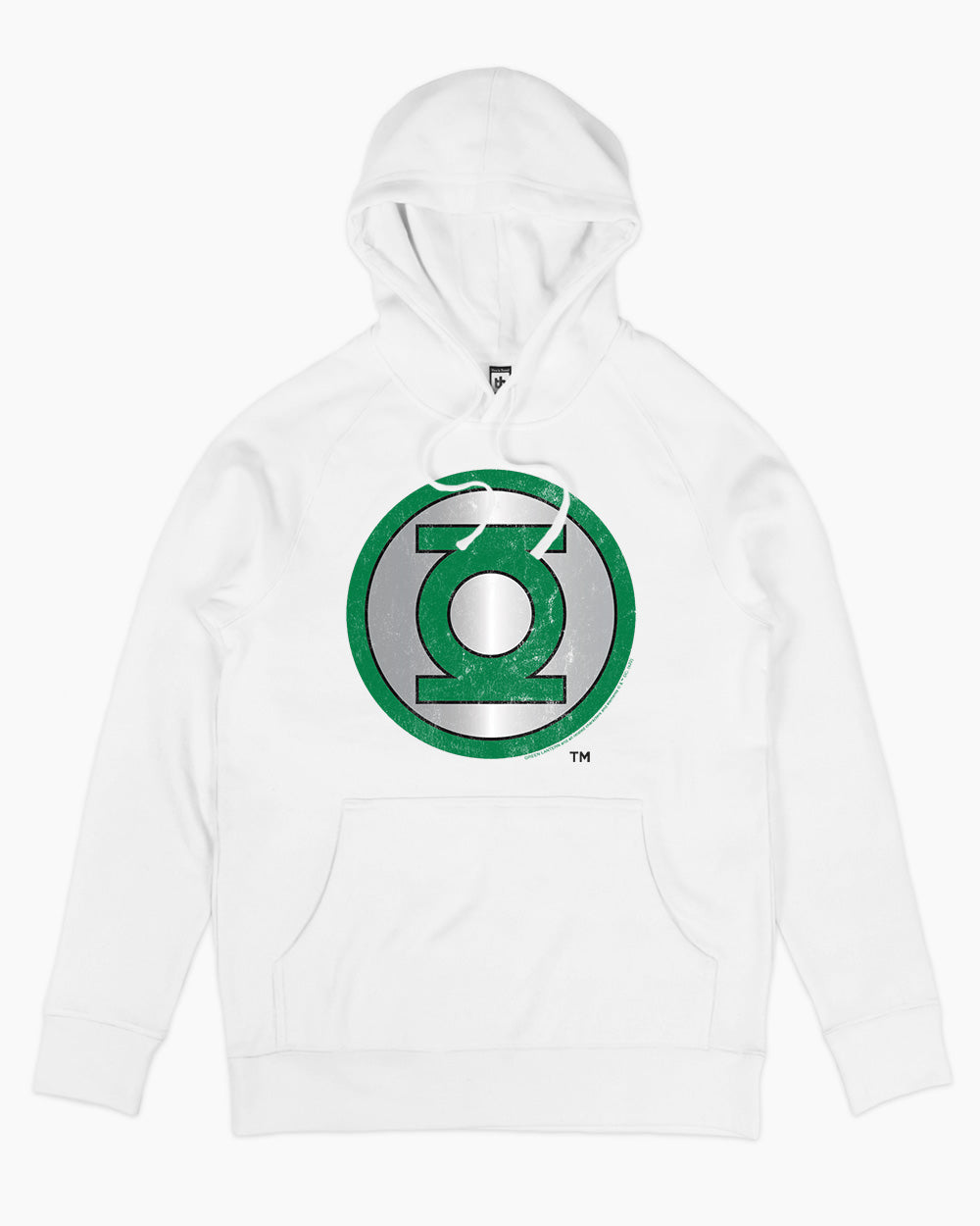 Green Lantern Logo Hoodie Europe Online #colour_white