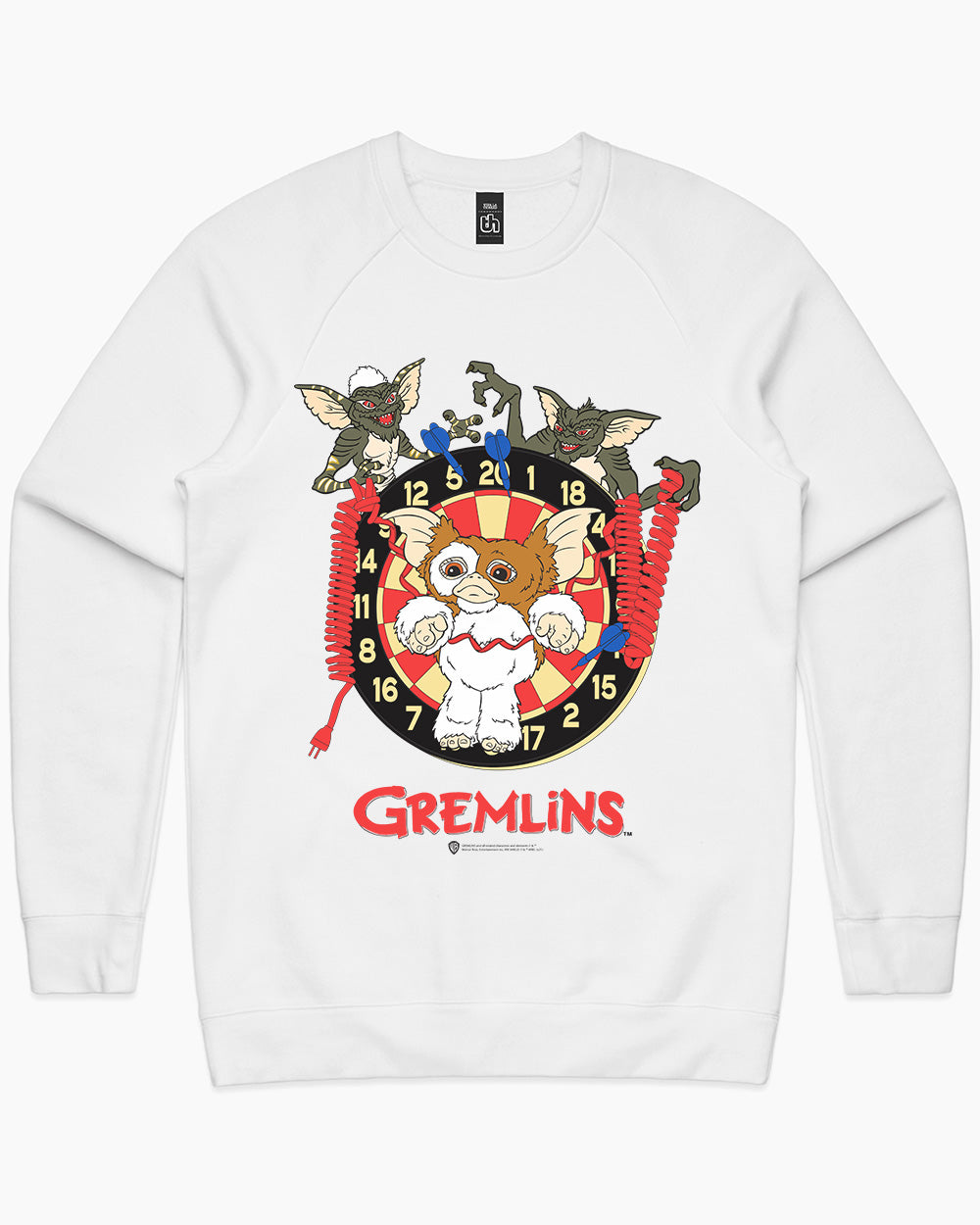 Gremlins Gizmo Darts Sweater Europe Online #colour_white