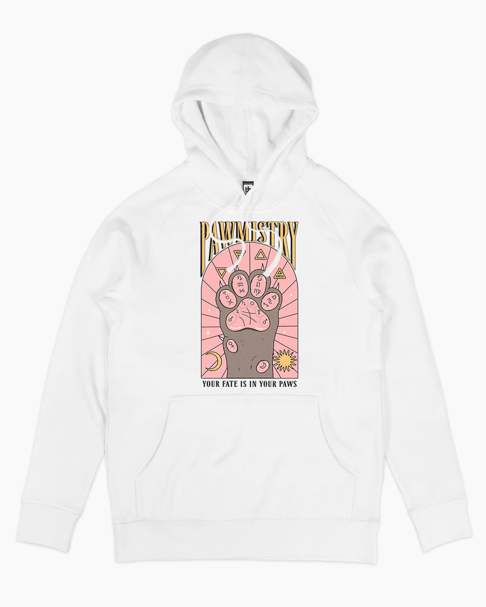 Pawmistry  Hoodie Europe Online #colour_white