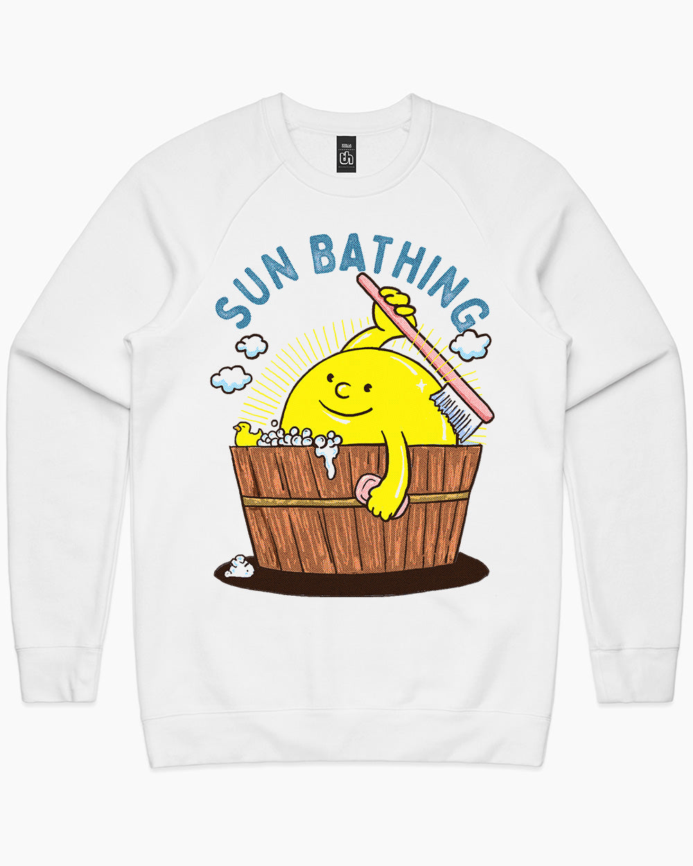 Sun Bathing Sweater Europe Online #colour_white