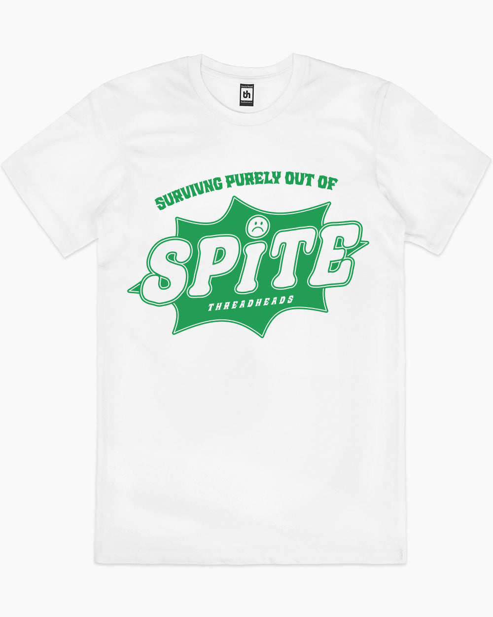 Surviving Purely Out Of Spite T-Shirt Australia Online #colour_white