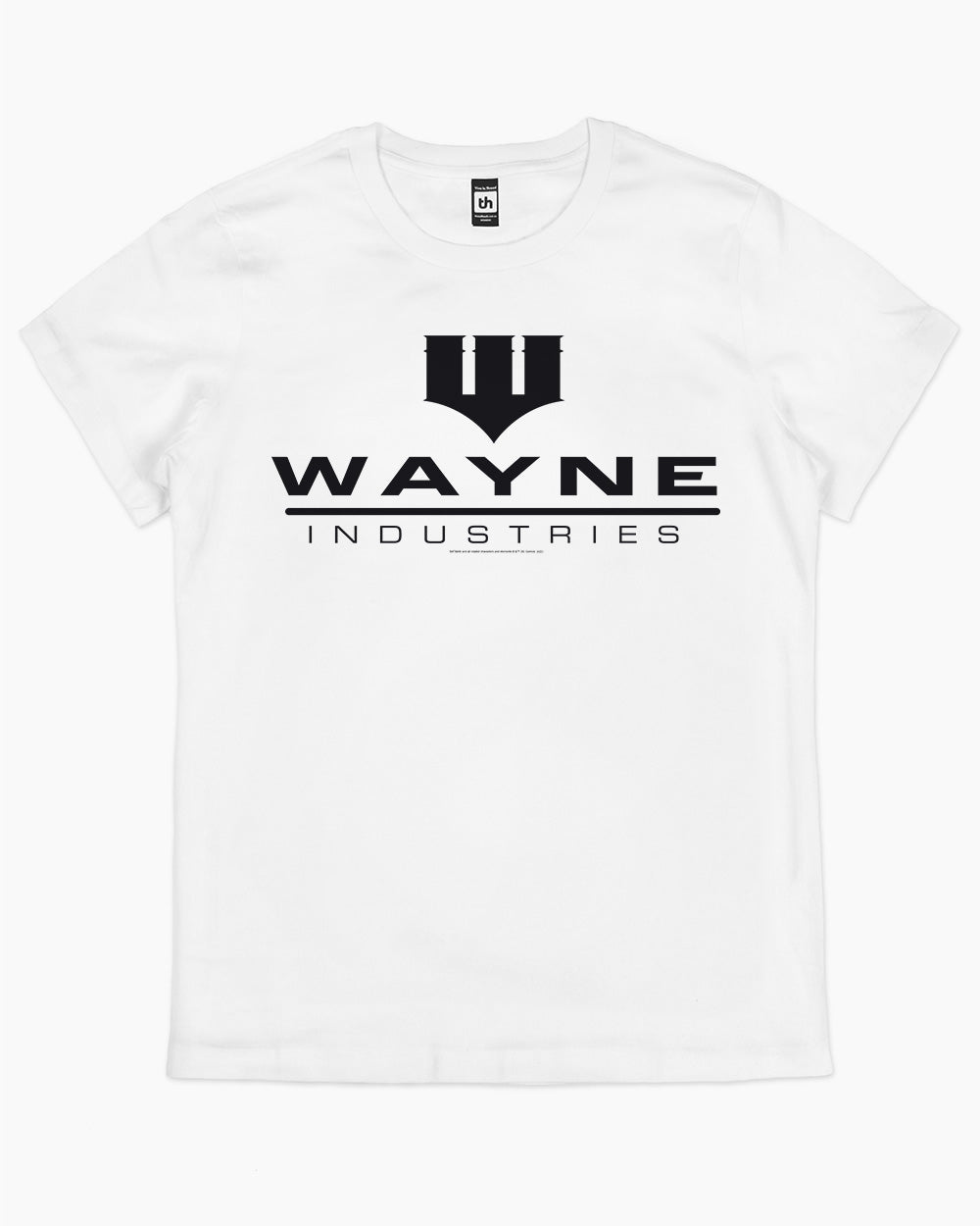 Wayne Industries T-Shirt Australia Online #colour_white