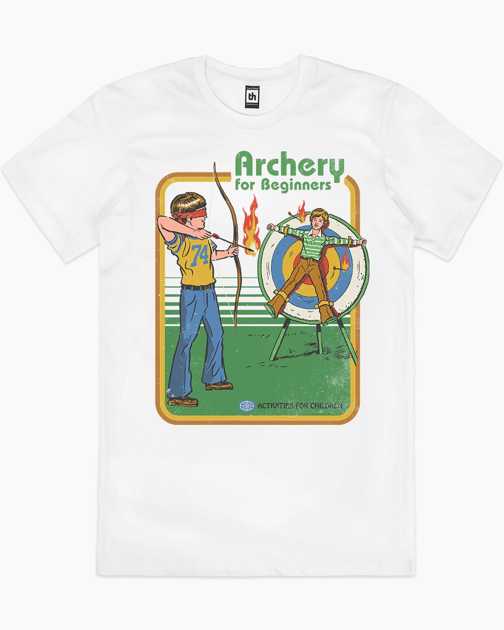 Archery for Beginners T-Shirt Europe Online #colour_white