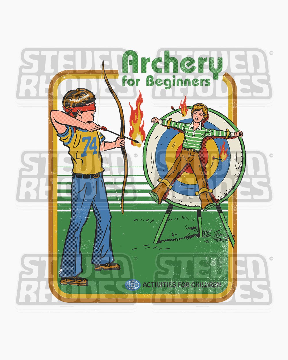 Archery for Beginners T-Shirt Europe Online #colour_white