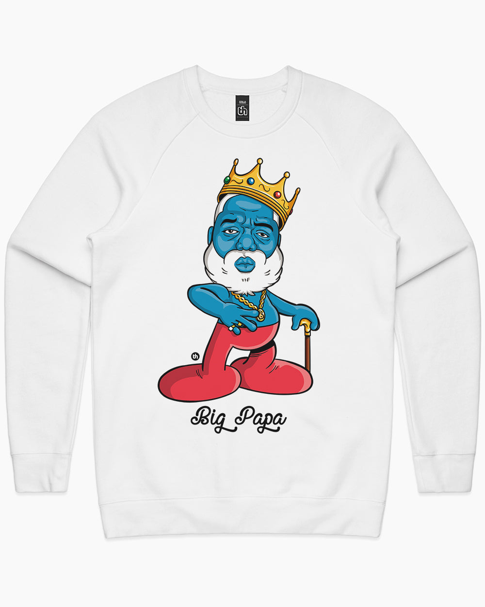 Big Papa Sweater Australia Online #colour_white