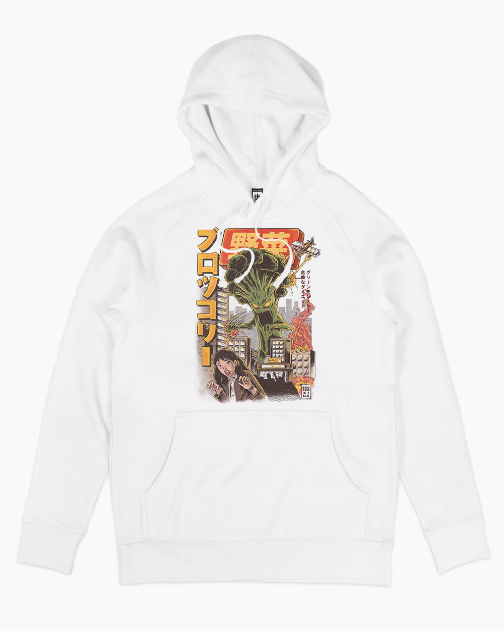 Broccozilla Hoodie Europe Online #colour_white