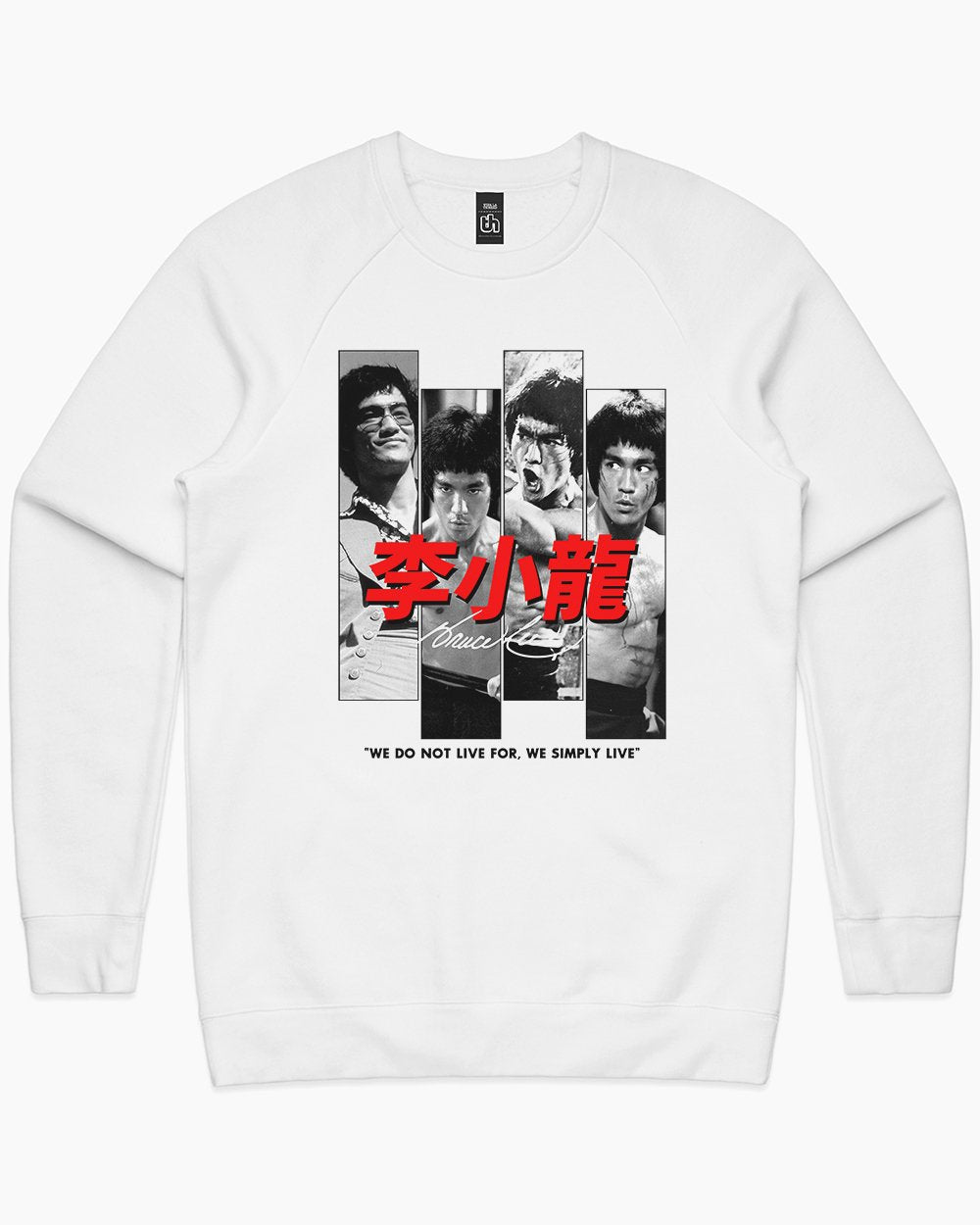 Bruce Lee Scenes Sweater Europe Online #colour_white