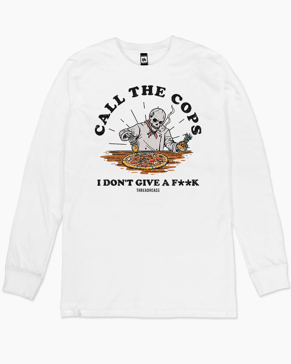 Call the Cops Long Sleeve Europe Online #colour_white