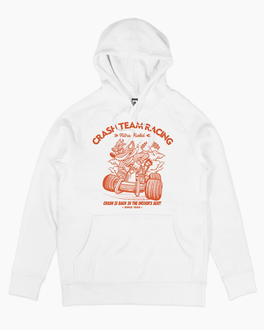 Crash Driver's Seat Hoodie Europe Online #colour_white