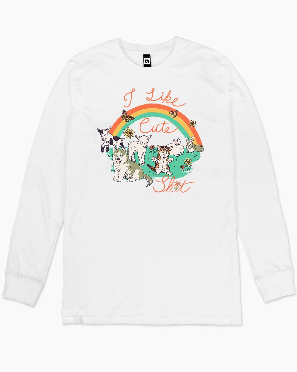 Cuteness Long Sleeve Europe Online #colour_white