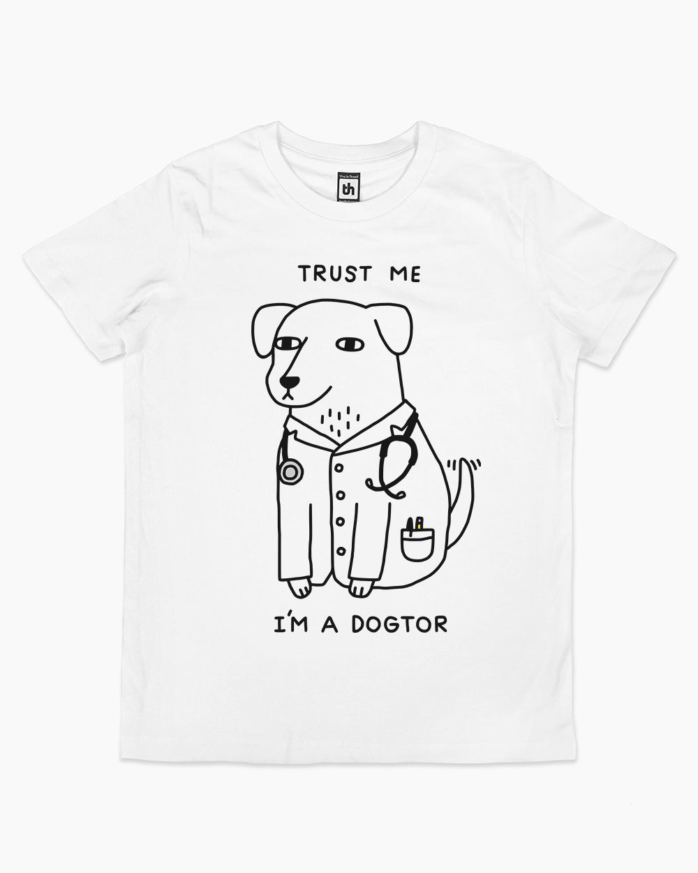Dogtor Kids T-Shirt Europe Online #colour_white